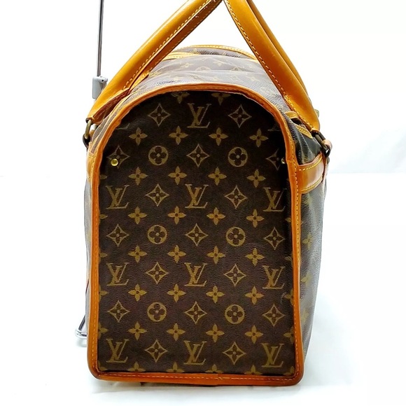Louis Vuitton Sac Chaussures Brown Monogram Travel Bag - Picture 4 of 10